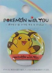 [중고] 배지 핀즈 (캐릭터) 라이츄 RAICHU with YOU 캔 배지 2017 [포켓몬스터] 포켓몬센터 한정