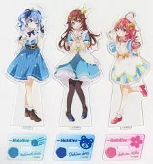 【中古】アクリルスタンド・アクリルパネル さくらみこ＆星街すいせい＆ときのそら オリジナルアクリルスタンドセットA(ホワイトデー衣装) 「ホロライブ×ファミリーマート 第7弾」