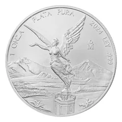 メキシコ記念銀貨PCGS 鑑定済みSP63 単独最高鑑定非常に入手困難