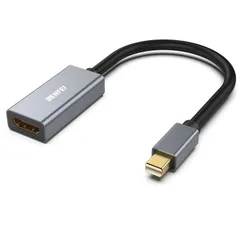 【人気商品】HDMI アダプター - [1080p (Full HD) DisplayPort @60Hz、アルミニウムシェル、ナイロン編組] Thunderbolt 2 - Mini HDMI アダプタ MacBook BENFEI Air/Pro、Micr