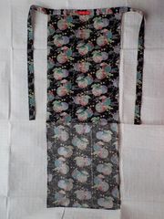 ☆ふんどし☆雪輪と友禅菊の古布調プリント越中褌「褌工房さっぽろ」９０ｃｍ