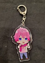 すとろべりーぷりんす すとろべりーめもりーVol.6 さとみ アクリルキーホルダー ピンク