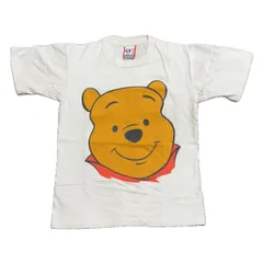 90s くまのプーさん　顔ドンTシャツ