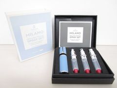 【送料無料】☆新品未使用品☆TRAVALO MILANO リフィラブル 香水 パフューム アトマイザー スプレーセット①  スカイブルー［759-361-900_0407］