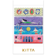 キングジム　マスキングテープ　キッタ　KITTA　コラージュ　ワクセイ　KITC002
