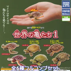 亀のフィギュア 2025年最新】あそべる生物フィギュアシリーズ 世界の亀たち2の
