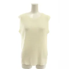 【新品未使用タグ付き】スピックアンドスパン ICECOTTON リブノースリーブ 2025年最新】ICECOTTONリブノースリーブプルオーバーの