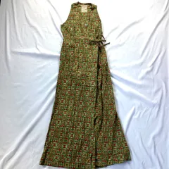 Sybilla シビラ ワンピース 総柄 ノースリーブ レーヨン サイズ40