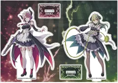 【中古】アクリルスタンド・アクリルパネル [単品] キリカ＆マーシャ アクリルフィギュアセット 「PS5/Switchソフト グリム・ガーディアンズ サーヴァント・オブ・ザ・ダーク ファミ通DXパック」 同梱特典