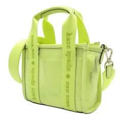 【新品】ケイトスペード バッグ ショルダーバッグ kate spade NEW YORK KIP メッシュ ミニ トート 斜め掛け 2WAY KL060 300 (メロンラインド) アウトレット レディース