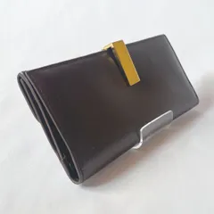 ✱GUCCI（グッチ）✱ゴールド金具 フラップ式 ロングウォレット