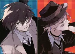 【中古】アクリルスタンド・アクリルパネル 太宰治＆中原中也 アクリルブロックセット(2個1セット) 「文豪ストレイドッグス」