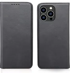 【在庫処分】iphone ケース 15 pro max 手帳型 Ayakumo アイフォン カバー 15 プロ マックス 高級PUレザー マグネット式 3枚カード収納 横置きスタンド機能 スピーカーホール付き シンプルデザイン ヴィンテージライクな質感 耐衝撃
