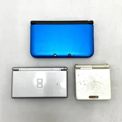【中古】本体S）【ｼﾞｬﾝｸ】3DSLL DSLite GBASP(ｹﾞｰﾑﾎﾞｰｲｱﾄﾞﾊﾞﾝｽ) 3台まとめ 動作未確認[95][240095294170]