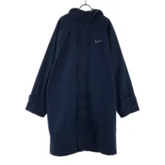 美品 90s NIKE ナイキ ベンチコート ボア 中綿コート L 黒赤タグ