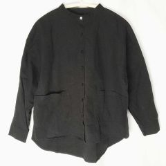 美品　ブランベール　ツイスト　タック入り　ウール素材　アシンメトリー　ワンピース 美品 ブランベール ツイスト タック入り ウール素材