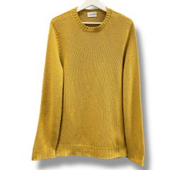 美品 カシミヤ100% STRASBURGO クルーネック 半袖ニット Lサイズ 