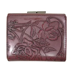 未使用JEAN PAUL GAULTIERがま口三つ折り財布Vサイバー フェザー Jean Paul Gaultier ジャンポール ゴルチエ 三つ折り 財布