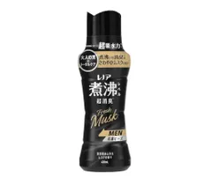 P＆G　レノア 煮沸レベル　超消臭　抗菌ビーズ MEN ムスクの香り 本体（420mL）１本　神奈川倉庫