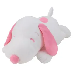 【中古】ぬいぐるみ スヌーピー 寝そべりスーパーラージぬいぐるみ ピンクVer. 「PEANUTS(SNOOPY)」