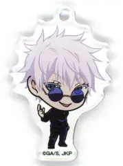 【中古】キーホルダー 五条悟 「呪術廻戦 領域展開スクエア RS デフォルメアクリルキーチェーン 懐玉・玉折」