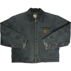 Size【M】 VINTAGE ヴィンテージ Carhartt カーハート Detroit Jacket Feded Petrol Blue デトロイトジャケット 紺 【中古品-良い】 20821323