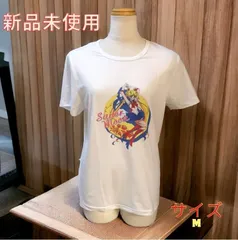 【希少】セーラームーン カラフルアニメキャラクター プリントTシャツ