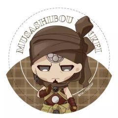 [중고] 배지 핀스 랜서/무사시보 벤케이 [Fate/Grand Order - 절대 마수 전선 바빌로니아- 트레이딩 가죽 배지 Vol.2]