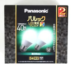 Panasonic パルック LED電球 プレミアX 60形 1個のみ - メルカリ