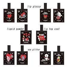処分特価品　BTS公式商品　BT21 stimmung（スティモン）パウチコスメ１０種セット（正規ライセンス商品です）