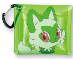 マリ 【送料無料】【ポケットモンスター】クリアマルチケースMINI【ニャオハ】【ポケモン】【ゲーム】【アニメ】【映画】【ケース】【ポーチ】【小物入れ】【小銭入れ】【コインケース】【収納】【子供】【キッズ】【雑貨】【グッズ】【かわいい】