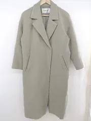 ◇ NATURAL BEAUTY BASIC 長袖 コート サイズS グリーン系 レディース E  【1304100019399】
