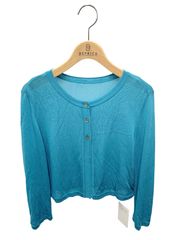 フォクシーブティック F・T Cardigan Ajoure 39675 カーディガン 38 ブルー IT5IDK8EY24T