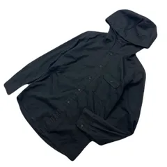 SHIPS ☆ シップス ブラック シャツ パーカー スリム デザイン M メンズ 春夏 秋 モード ストリート 大人カジュアル 休日 古着■S4163