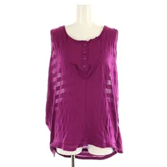 アディダス バイ ステラマッカートニー adidas by Stella McCartney タンクトップ ノースリーブカットソー S 紫 パープル /ES ■OS