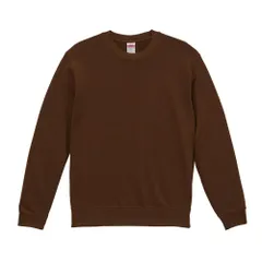 ☆ 052.ダークブラウン ☆ XLサイズ ☆ UnitedAthle ユナイテッドアスレ 10.0オンス スウェット ユナイテッドアスレ UnitedAthle スウェット メンズ レディース 長袖 厚手 10.0オンス ルームウェア トレーナー 部屋着