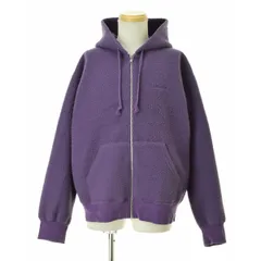 SUPREME パープル ジップアップパーカー Supreme 'Small Box Zip Up'ジップアップ パーカー スモール