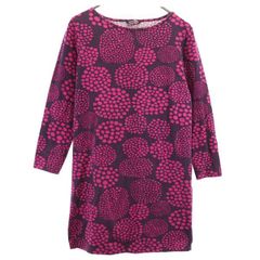 マリメッコ　チュニック　ワンピース marimekko（マリメッコ） ワンピース Pisteinen Unikko / jersey dress