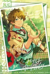 あんスタ　中国　偶像梦幻祭　特典バースデーカード （2402-2501）　高峯 翠