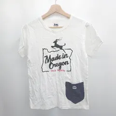 ◇ ⊂ Lee リー 綿100% キッズ 半袖 Tシャツ サイズ160 ホワイト系 男の子 E  【1506130015215】