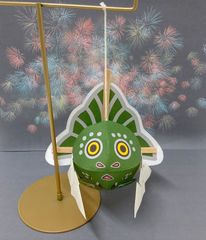 【 金魚ねぷた 】 緑 クリアケース 入り / ご当地 グッズ プレゼント にも