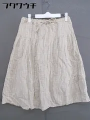 ◇ ◎ SM2 サマンサ モスモス タグ付 膝丈 フレア スカート サイズM ベージュ レディース  【中古】 【1202100005124】