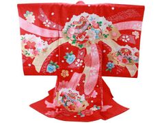 新品】正絹 お宮参り着物 初着(産着) 女児 たばね熨斗 01146 - メルカリ