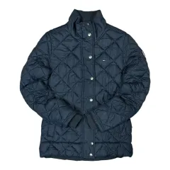 (ばか) Tommy Hilfiger(トミーヒルフィガー) デニム キルティング ネイビー 軽量 ダウンジャケット