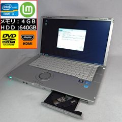 Let's note B10 i7 4GB 640HDD DVD 15.6FHD