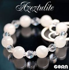 【SALE】5A アゼツライト アゾゼオ 12mm  5A 水晶 ブレスレット パワーストーン