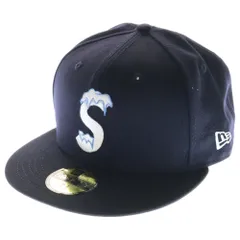 SUPREME (シュプリーム) 20AW ×NEW ERA S Logo ニューエラ エスロゴ 6パネル ベースボールキャップ 帽子 ブラック