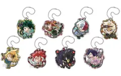 【中古】雑貨 全8種セット 「僕のヒーローアカデミア ぴた!でふぉめ ショッピング!アクリルキーホルダー」