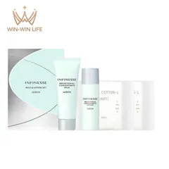 アルビオン アンフィネス ミルク & ローション セット スペシャルキット 限定キット シワ改善・美白乳液 シワ改善・美白化粧水 医薬部外品 化粧専用コットン 美白有効成分 生命感 明るい シミ・ソバカス対策 メラニンの生成抑制 ALBION albion