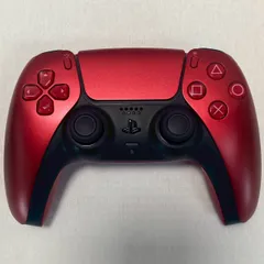 【現状品】DualSense/ワイヤレスコントローラー/CFI-ZCT1J07/コズミックレッド/PS5用/No.1340